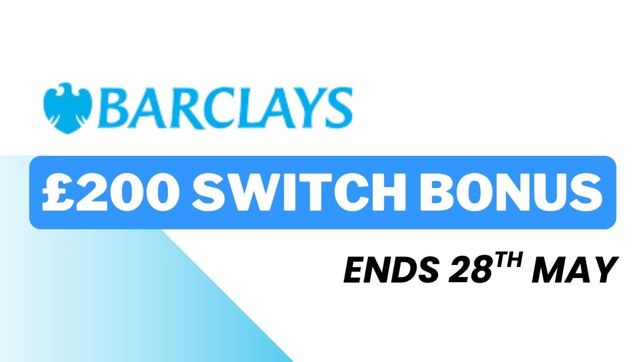 Barclays Launches New £200 Switch Bonus