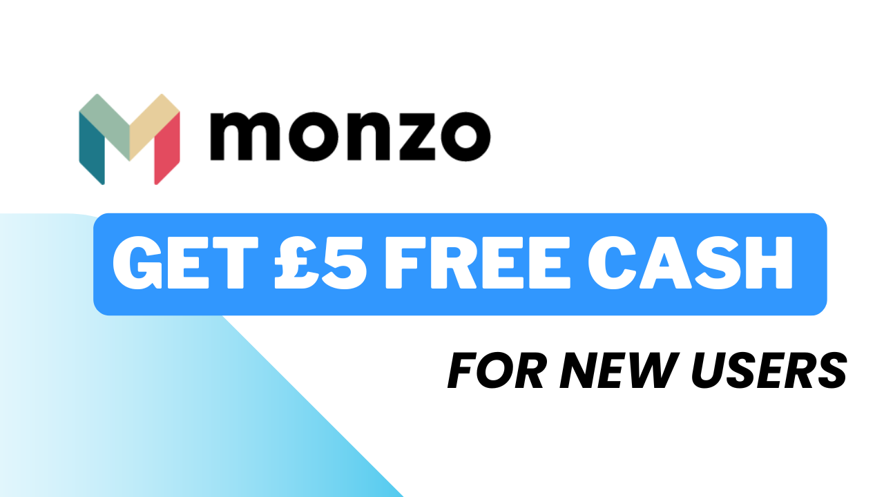 Free £5 Cash (Instantly) When You Join Monzo