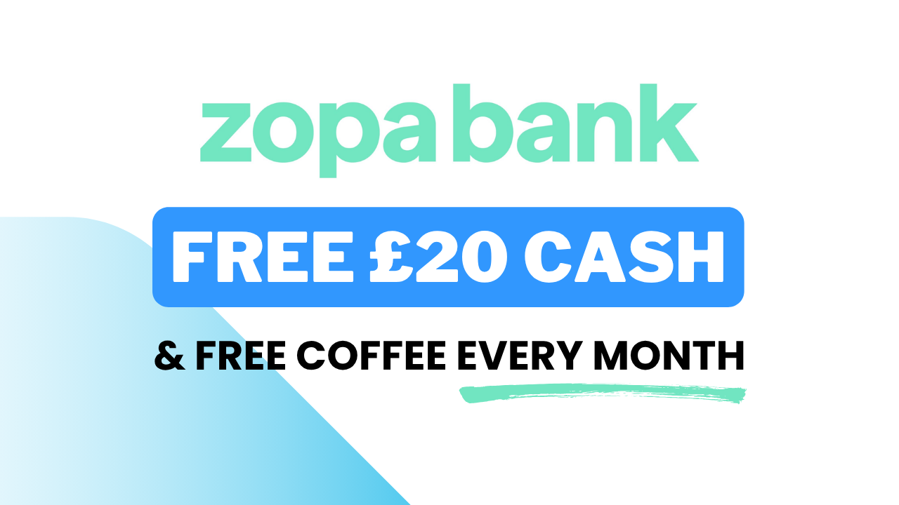 Zopa: Get Free £20 When You Join + Free Coffee