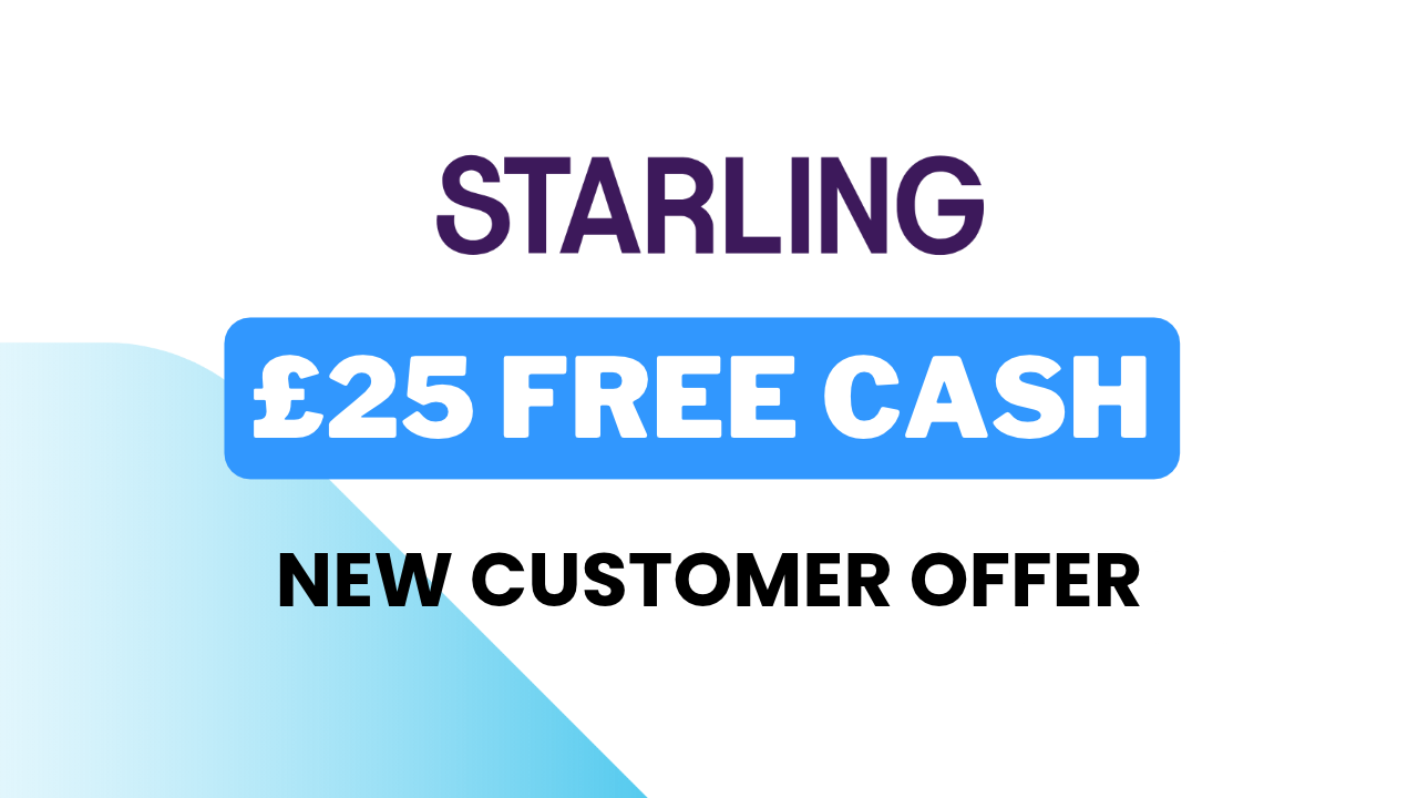 Starling Are Giving New Users £25 To Join Their Bank